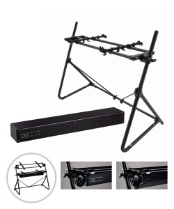 SEQUENZ SONICBAR + SEQUENZ-STD-S-ABK statyw klawiszowy z nagłośnieniem