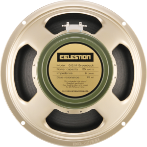 CELESTION-G12M GREENBACK-8 Ohm Głośnik 12"